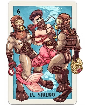 El Sireno, imagen del concurso de dibujo