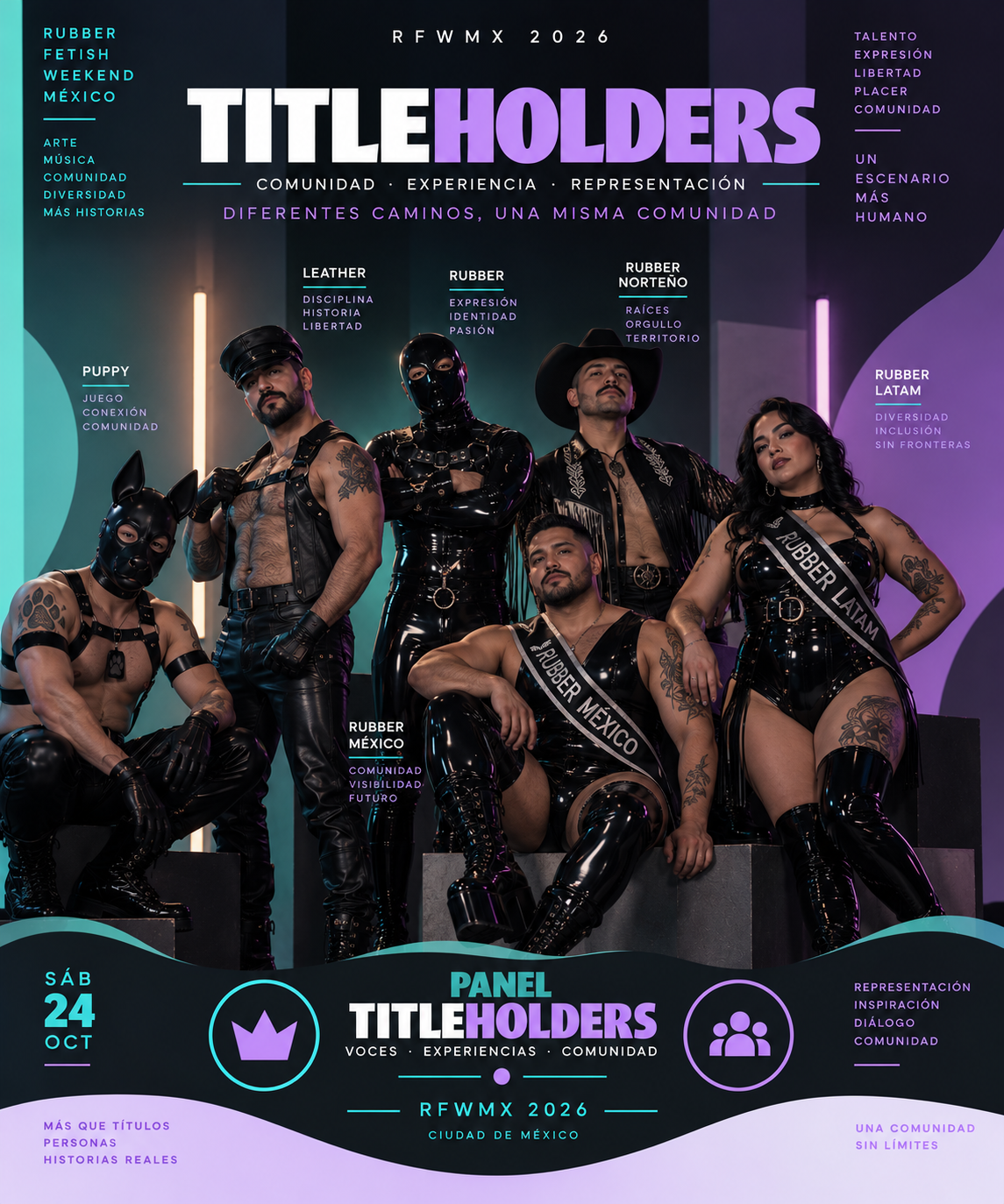 Panel Title Holders
